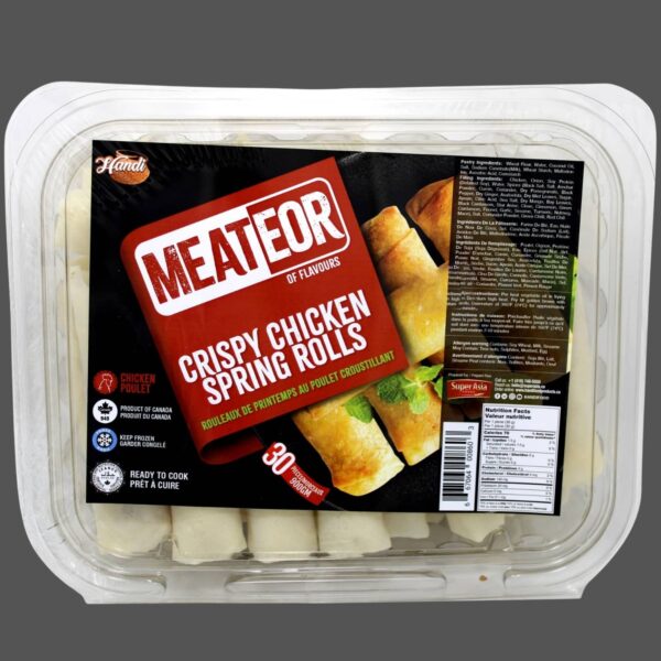 Meateor Crispy Chicken Spring Rolls – 900g