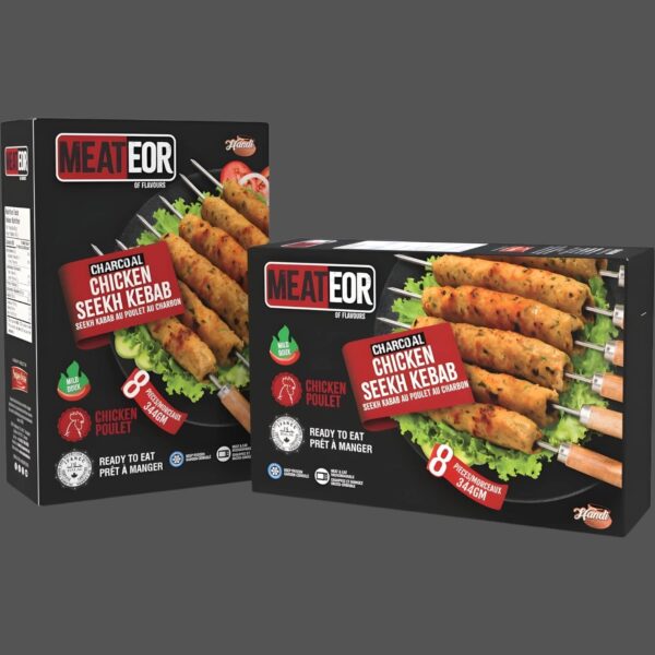 Meateor Charcoal Chicken Seekh Kebab 344g