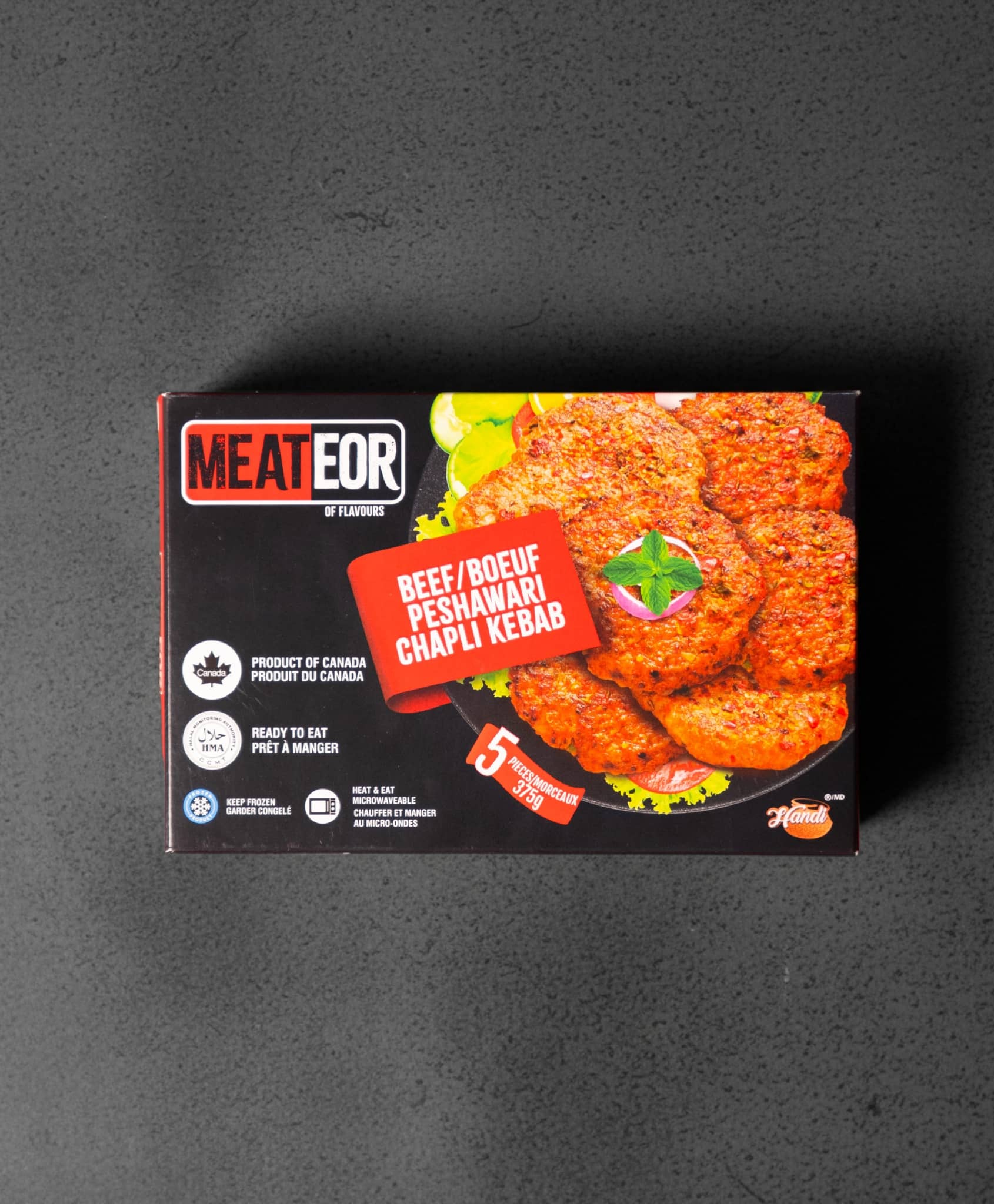 Meateor Peshawari Beef Chapli Kebab 375g
