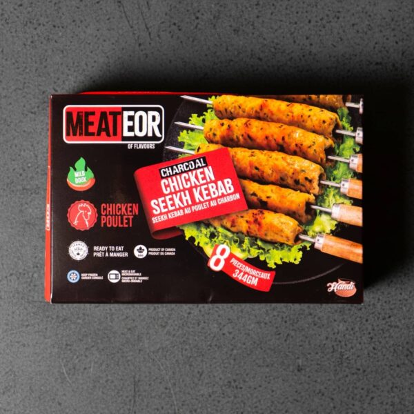 Meateor Charcoal Chicken Seekh Kebab 344g